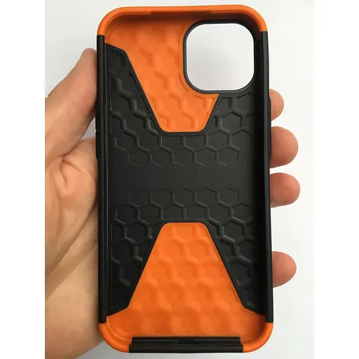 Оригінальний протиударний чохол UAG Civilian для iPhone 13 / iPhone 14 (6.1") Black (11317D114040) - фото 2
