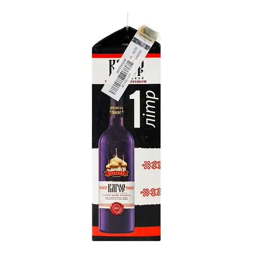 Вино Таировский Премиум Кагор Украинский красное сладкое крепленое 16% 1 л - фото 3