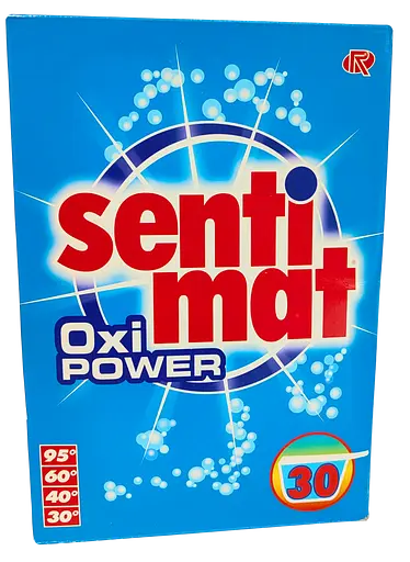 Пральний порошок Sentimat Oxi Power 1.8 кг 30 прань – універсальний з активним киснем - фото 2