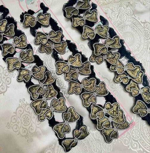 Набор резинок для волос с бантами 10 шт. - фото 3