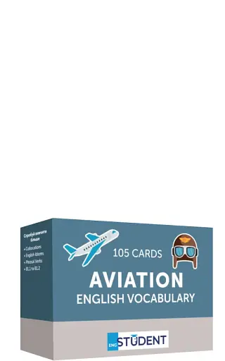 Aviation, 105 карток, англійська