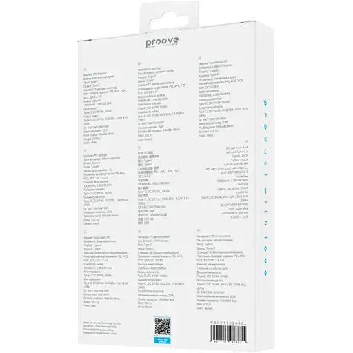 Зовнішній акумулятор Proove Hyperion 10000mAh 20W White (PBHN15020002) [136797] - фото 8