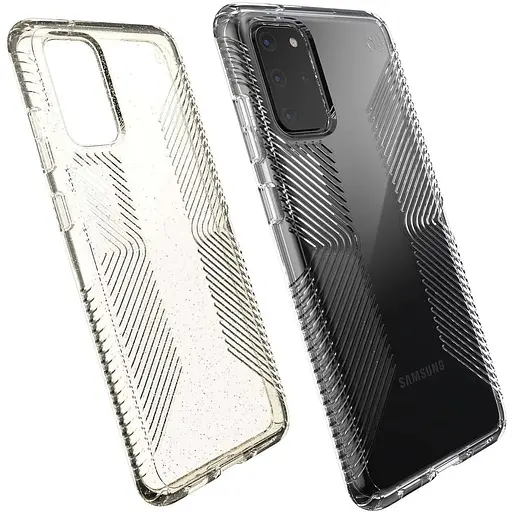 Противоударный чехол Speck Presidio Perfect Clear Grip для Samsung Galaxy S20 Plus (6.7") Crystal - фото 6