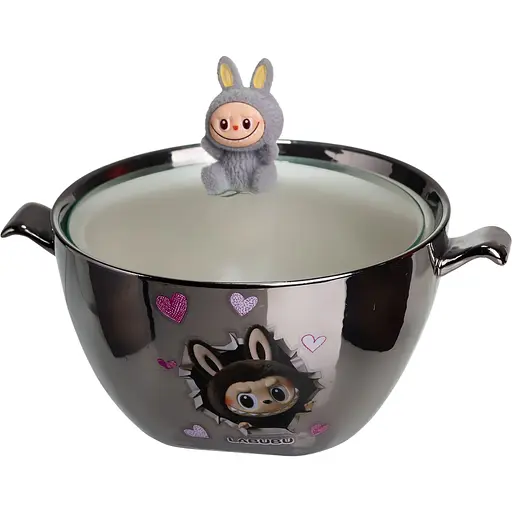 Миска для супа и лапши фарфоровая LABUBU Bubu 800 мл  FM-34A