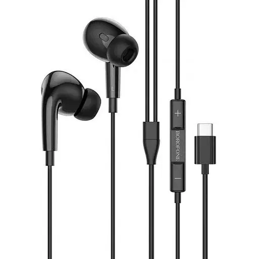 Наушники вакуумные Borofone BM30 Pro Type-C чёрные