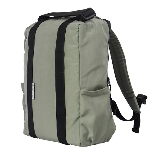 Рюкзак-антикрадій OOLOO Кенгуру mini 40x30x12 см,  оливковий 631/414 - фото 3