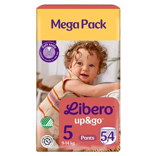 Підгузки трусики Libero Up&Go 5 (9-14 кг), 54 шт.