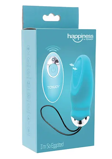 Віброяйце Toy Joy I'm so Eggcited 8.9 см блакитний - фото 6
