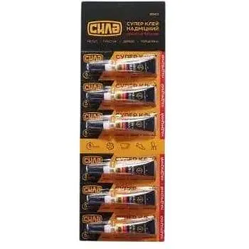 Супер клей Сила планшет 6 шт. 3 г - фото 1