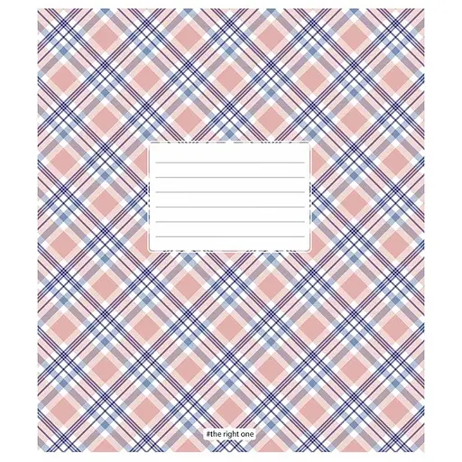 Зошит учнівський "Houndstooth print" 024-3387K-4 в клітинку, 24 аркуша