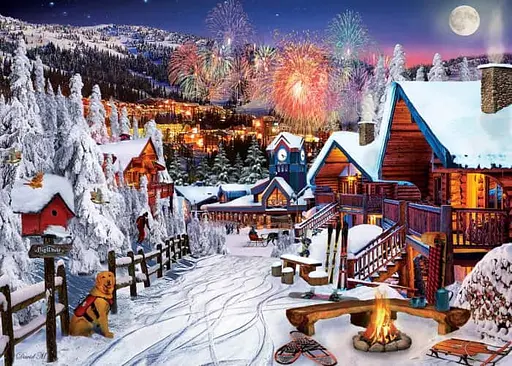 Пазл Art Puzzle Зимовий майданчик 1000 ел. (5183) - фото 2