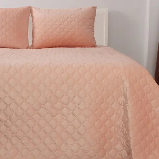 Покрывало ТЕП Velour пудровое 240 x 260 см (4-00518_09021) - фото 4