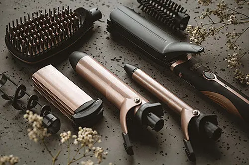 Стайлер Camry CR 2024 5 в 1 1200 Вт плойки 19 и 32 мм гофре 3D зигзаг щетка-выпрямитель керамические насадки - фото 9