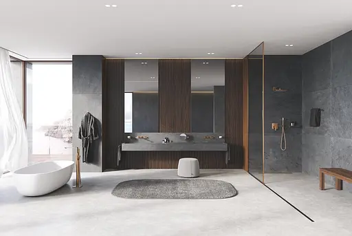 Ручной душ 1 режим струи Grohe Rainshower Aqua Stick 26866DL0, Теплый закат - фото 5