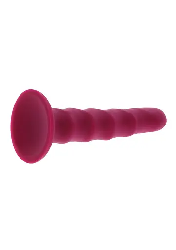 Фалоімітатор ToyJoy Ribbed Dong 6 Inch 16 см (рожевий) - фото 11
