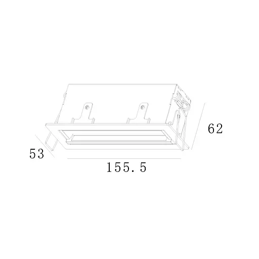 Точковий світильник Skarlat RSL74104 5×2W WH+BK 4000K - фото 2