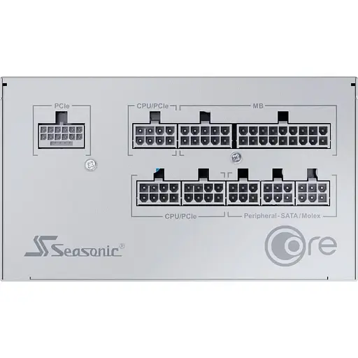 Блок живлення Seasonic Core GX-850W ATX 3.1 80+ Gold White (CORE GX-850-ATX31 WHITE) - фото 6