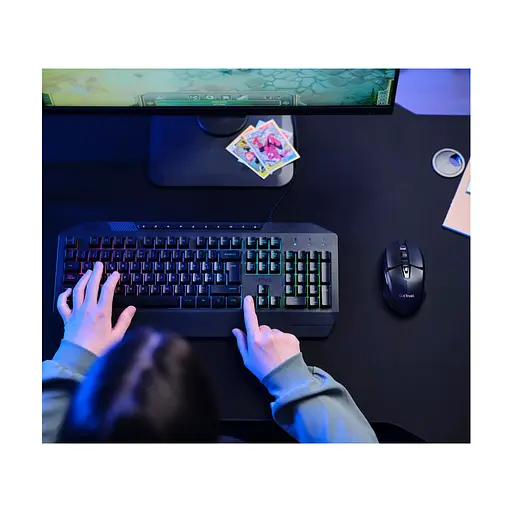Мишка Trust GXT 110 Felox RGB Wireless Black (25037) - фото 6