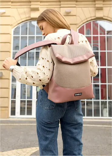 Жіночий рюкзак Sambag 37х31х14 см 000305470 - фото 2