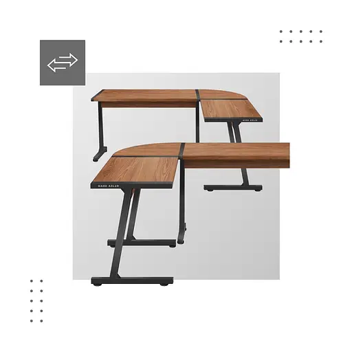 Компьютерный стол Mark Adler Leader 5.5 WN - фото 6