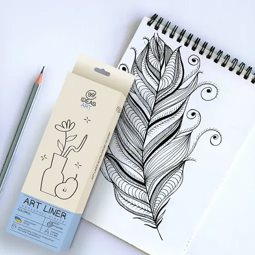 Набір кольорових лінерів, 12 кольорів, 12 set Colorful, IDEA10-AL12COLOR, 99IDEAS - фото 3