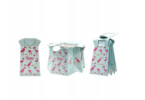 Раскладной одноразовый горшок для детей Tron фламинго - фото 3