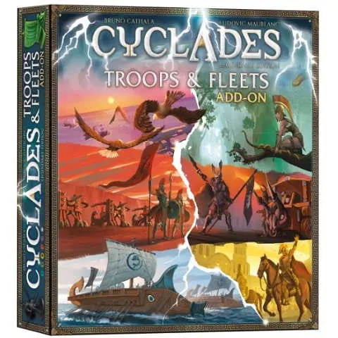 Аксесуар Geekach Games Кіклади. Легендарне видання Загони і флот Cyclades Troops & Fleets укр. (GKCH229tf)