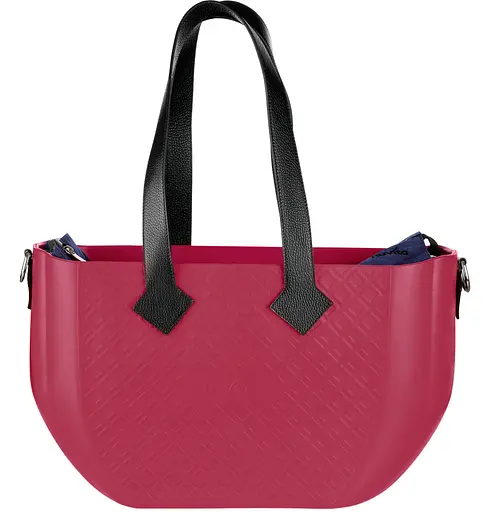 Сумка MyMia ручки кожа, малиново-черный Nuvita det0018690 - фото 3