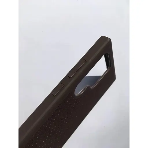 Оригінальний протиударний шкіряний чохол Samsung для Galaxy S24 Ultra Incipio Protective Leather Case Brown - фото 10