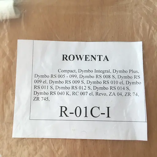 Мішок багаторазовий для пилососу Rowenta Dymbo Integral, Dymbo Plus, Dymbo RS, Compact, Слон R01C-1 - фото 7