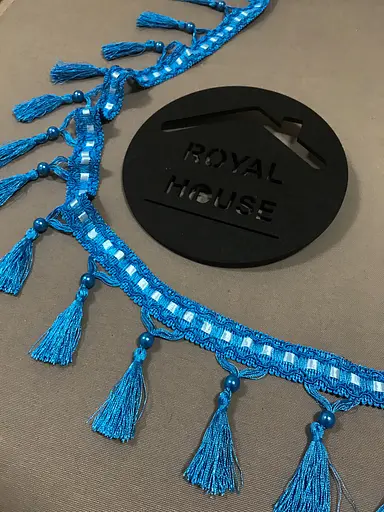 Бахрома синяя - фото 2