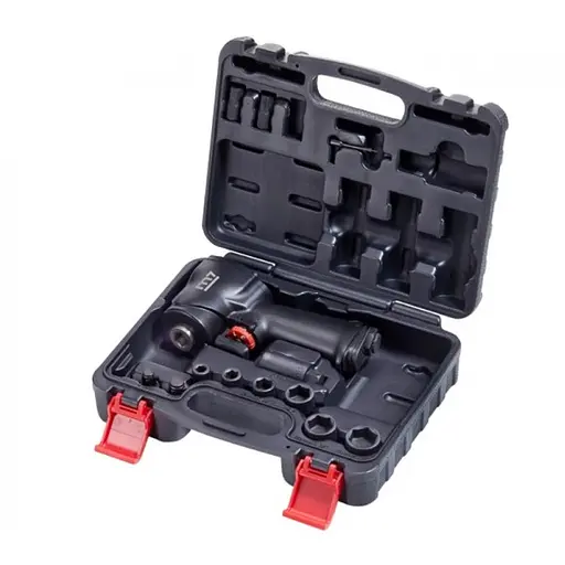 Пневмогайкокрут ударный Mighty Seven NC-4600-14KIT 1/2"+3/8" с набором головок - фото 1