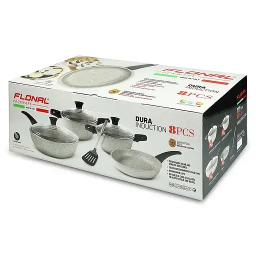 Набір посуду Flonal Dura Induction 8 предметів (DUISET08PZ) - фото 5