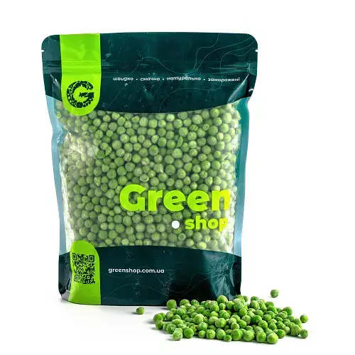 Заморожений горошок Green Shop 500 г - фото 1