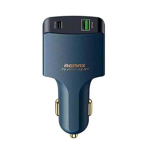 Автомобильное зарядное устройство для Remax RCC326 100W сине-черный - фото 2