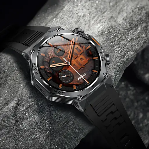 Часы Smart Surf X Pro Black Rubber, 2 ремешка - фото 11