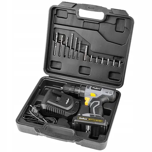 Акумуляторний ударний дриль-шурупокрут Rebel RB-1002 - фото 2