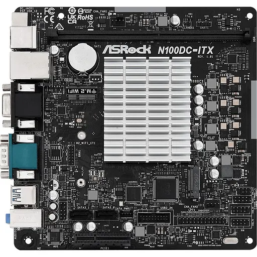 Материнська плата ASRock N100DC-ITX [140212] - фото 2