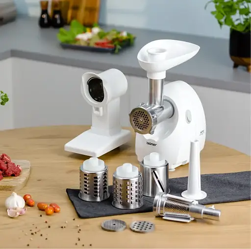 М`ясорубка ZELMER ZMM4055B шинковка, томатопрес - фото 6