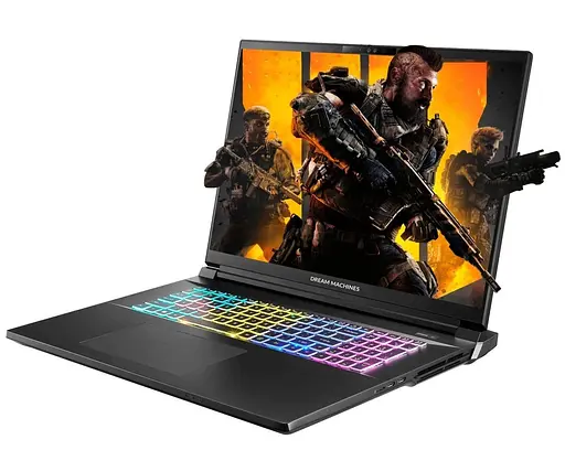 Ноутбук Dream Machines 18 RX5090-18 UHD+/Intel U9-275HX/32GB/2TB/RTX 5090 24GB/DOS/Black (RX5090-18UA29) - фото 2