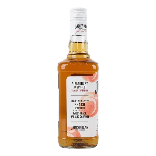 Уцінка. Лікер Jim Beam Peach 32.5% 0.7 л  - фото 3