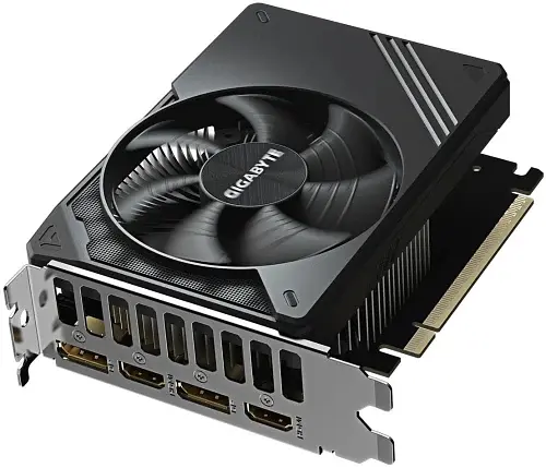 Відеокарта GeForce RTX 5050, Gigabyte, 8Gb GDDR6, 128-bit, 2xHDMI/2xDP, 2572/20000 MHz, 8-pin (GV-N5050D6-8GD) - фото 7