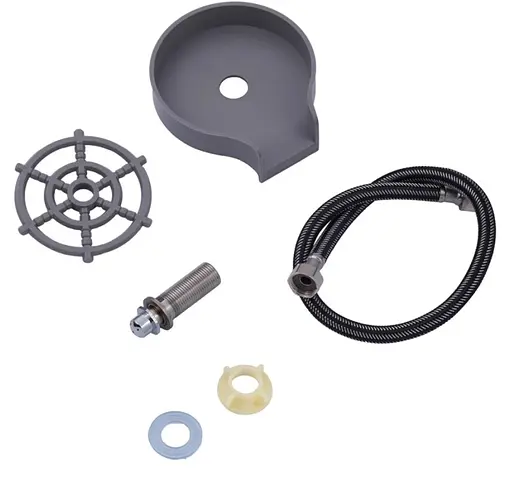 Кухонная мойка Kroner KRP Schwarze - SET7545NG PVD (3.0/0.8 мм) (CV033806) - фото 9