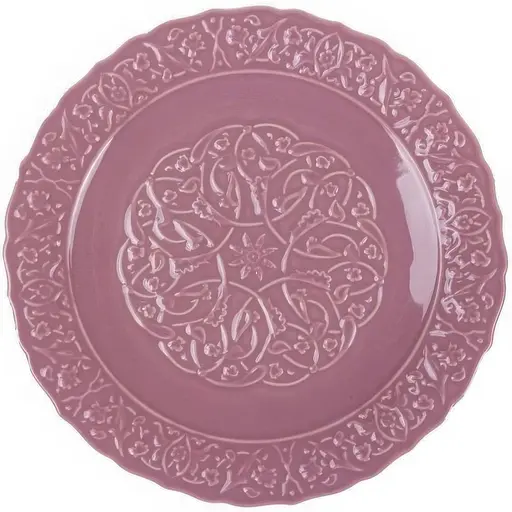 Тарілка Modern Style Вінтаж 27 см фіолетова (823-054)