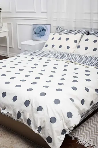 Комплект постільної білизни Moon&Star двоспальний 175х210 см наволочки 2х70х70 см Riccarda Ranforce Elite - фото 1