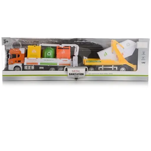 Игрушечный грузовик с прицепом IM308/OR