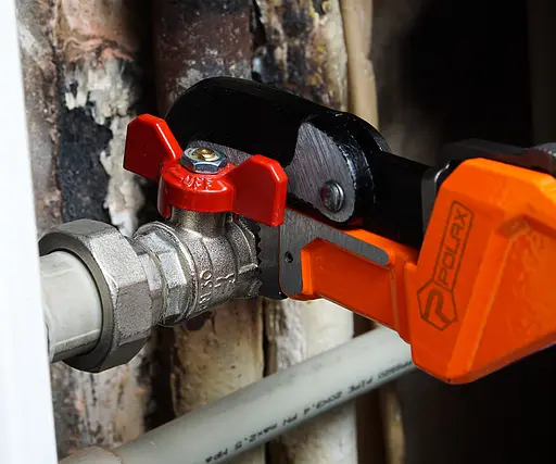 Ключ трубний Polax переставний з тріскачкою 0-65 мм, 300 мм (44-005) - фото 7