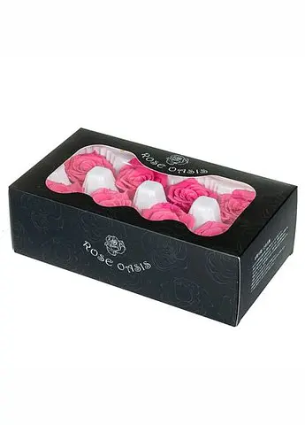 Стабилизированная роза, розовая (8430-018) Elisey   - фото 4