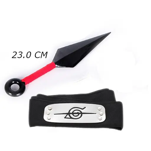 Набір для косплею Naruto Наруто з 6 предметів PN 0111 - фото 6