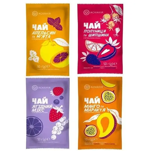 Набір чаю Асканія 4 шт - фото 1